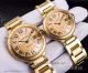 V6 Factory Ballon Bleu De Cartier Champagne Dial All Gold Textured Case Automatic Couple Watch (2)_th.jpg